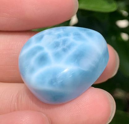 AAA+ Natural Authentic Dominican Larimar Pendant,Gems Jewelry,Gems Pendant,Crystal Pendant,ET331