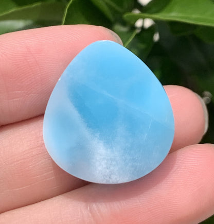 AAA+ Natural Authentic Dominican Larimar Pendant,Gems Jewelry,Gems Pendant,Crystal Pendant,ET331