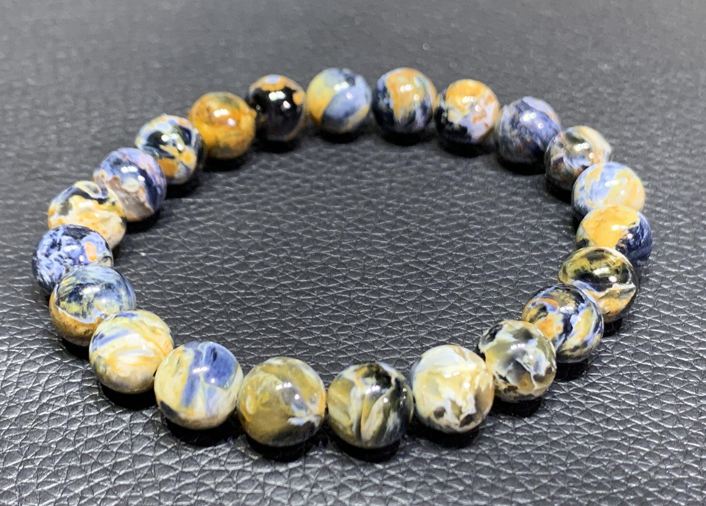 AAAA+ Authentic Natural Namibia Pietersite Bracelet,13mm Bracelet,Colored Bracelet,Handmade Jewelry ET1124