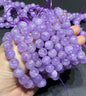 AAAA Natural Authentic Lavender Amethyst Bracelet, Crystal Bracelet,Gem Bracelet, Handmade Jewelry Bracelet ET1149