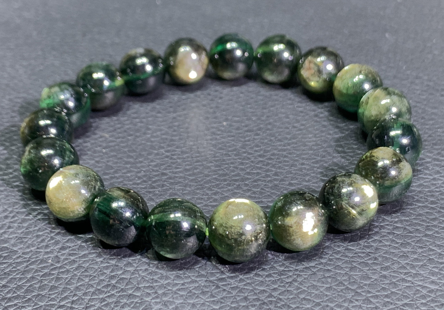 Lepidolite,AAAA+ Natural Green Lepidolite Bracelet,11mm Ballpoint Bracelet,Best Gift For Her,Crystal Bracelet ET1174