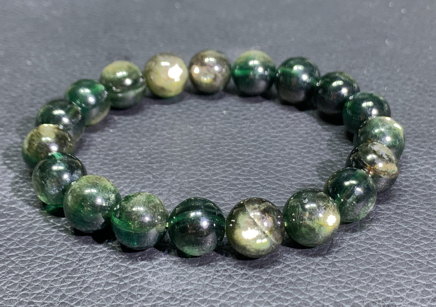 Lepidolite,AAAA+ Natural Green Lepidolite Bracelet,11mm Ballpoint Bracelet,Best Gift For Her,Crystal Bracelet ET1174