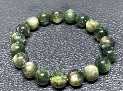 Lepidolite,AAAA+ Natural Green Lepidolite Bracelet,10mm Ballpoint Bracelet,Best Gift For Her,Crystal Bracelet ET1176