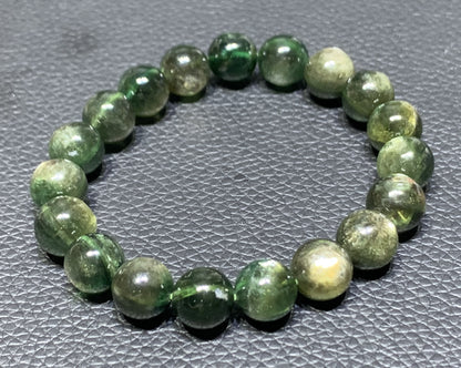 Lepidolite,AAAA+ Natural Green Lepidolite Bracelet,10mm Ballpoint Bracelet,Best Gift For Her,Crystal Bracelet ET1176