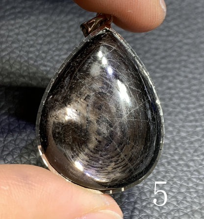 Hypersthene,AAAA Natural Authentic Hypersthene Pendant, Ultra -Powerful Pendant,Silver Pendant,Handmade Jewelry ET1136