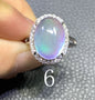 Aquamarine,AAAA+ Natural Authentic Aquamarine Ring,March Birthstone,Bule Stone Ring,Gemstone Ring,Silver Ring ET1184