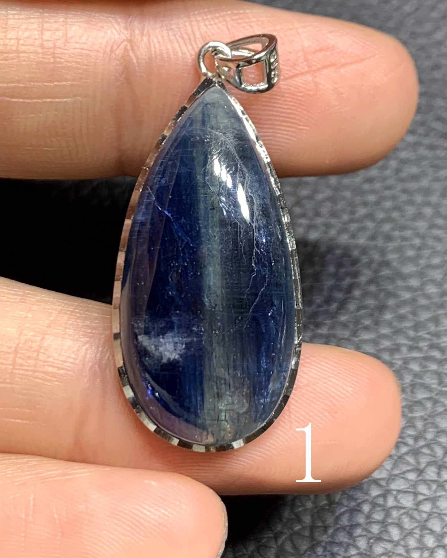 Kyanite,AAAA+ Natural Authentic Kyanite Silver Necklace,Gemstone Pendant,Handmade Jewelry,Women Jewelry,Necklace For Gift ET1186