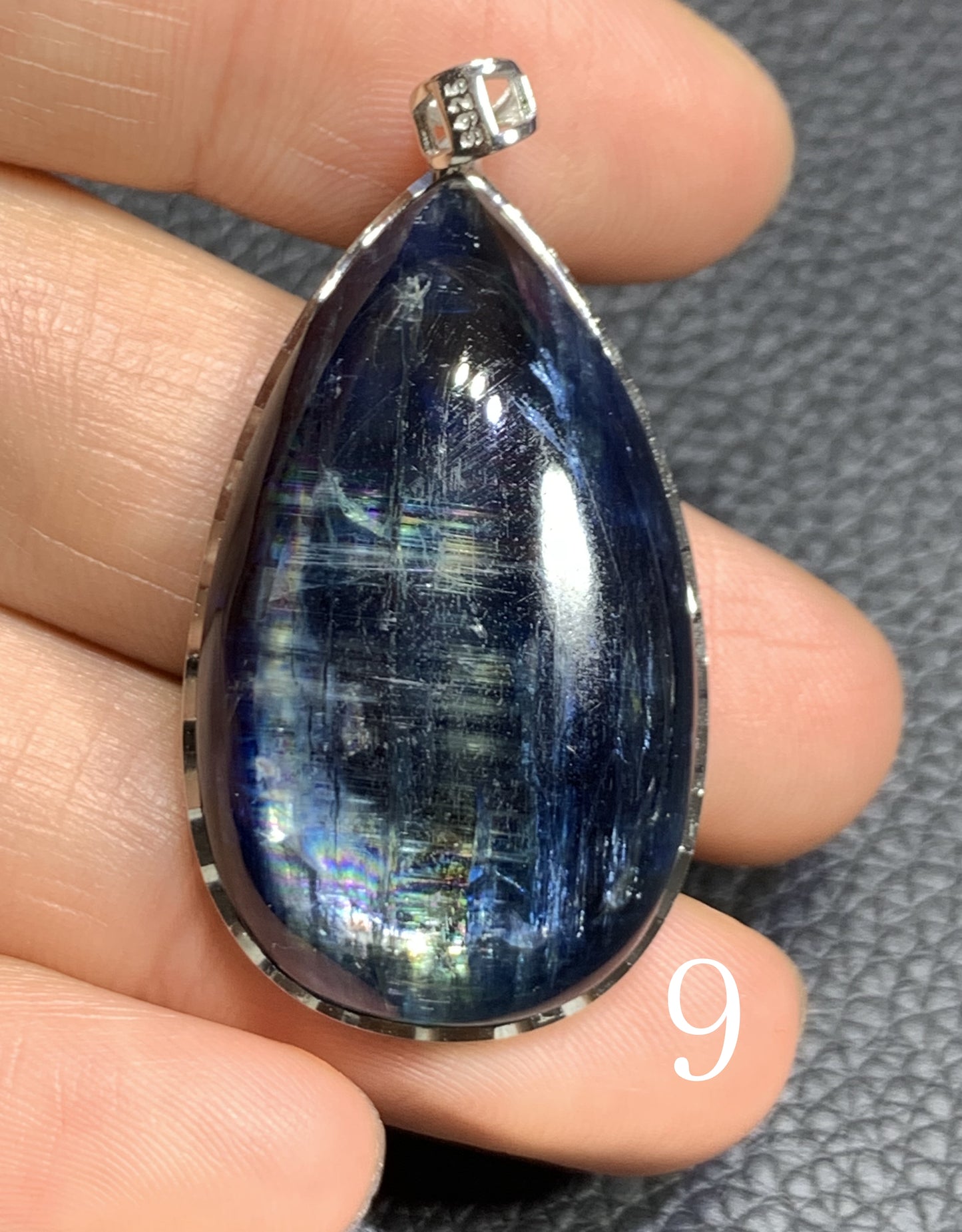 Kyanite,AAAA+ Natural Authentic Kyanite Silver Necklace,Gemstone Pendant,Handmade Jewelry,Women Jewelry,Necklace For Gift ET1186