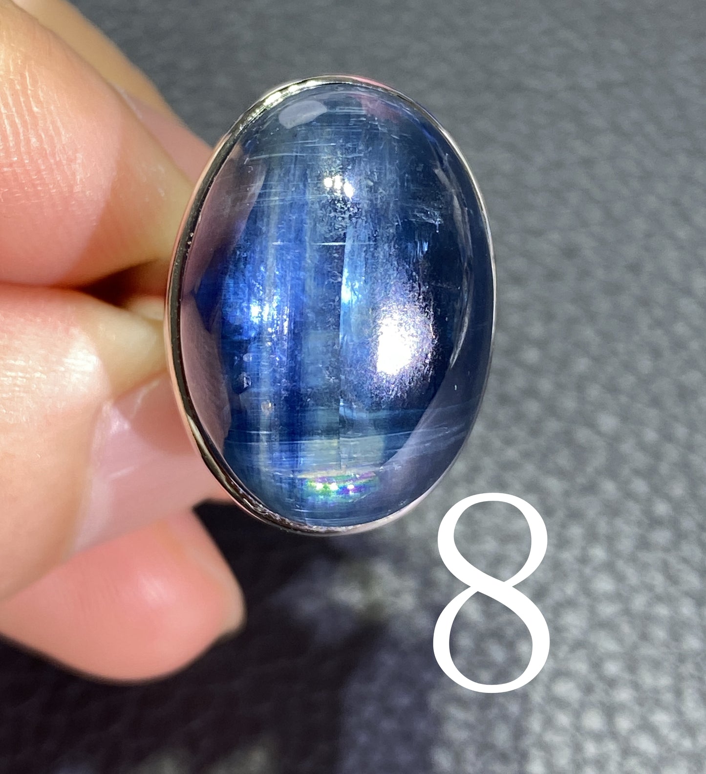 Kyanite,AAAA+ Natural Authentic Kyanite Ring,Silver Ring,Gemstone Ring,Handmade Jewelry,Women Jewelry,Necklace For Gift ET1192