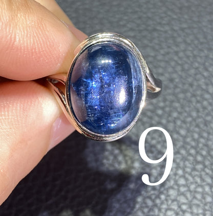 Kyanite,AAAA+ Natural Authentic Kyanite Ring,Silver Ring,Gemstone Ring,Handmade Jewelry,Women Jewelry,Necklace For Gift ET1192