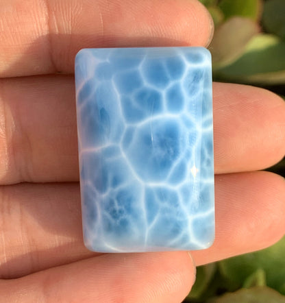 AAAA Natural Authentic Dominican Larimar Pendant,Gems Jewelry,Gems Pendant,Crystal Pendant,ET1198