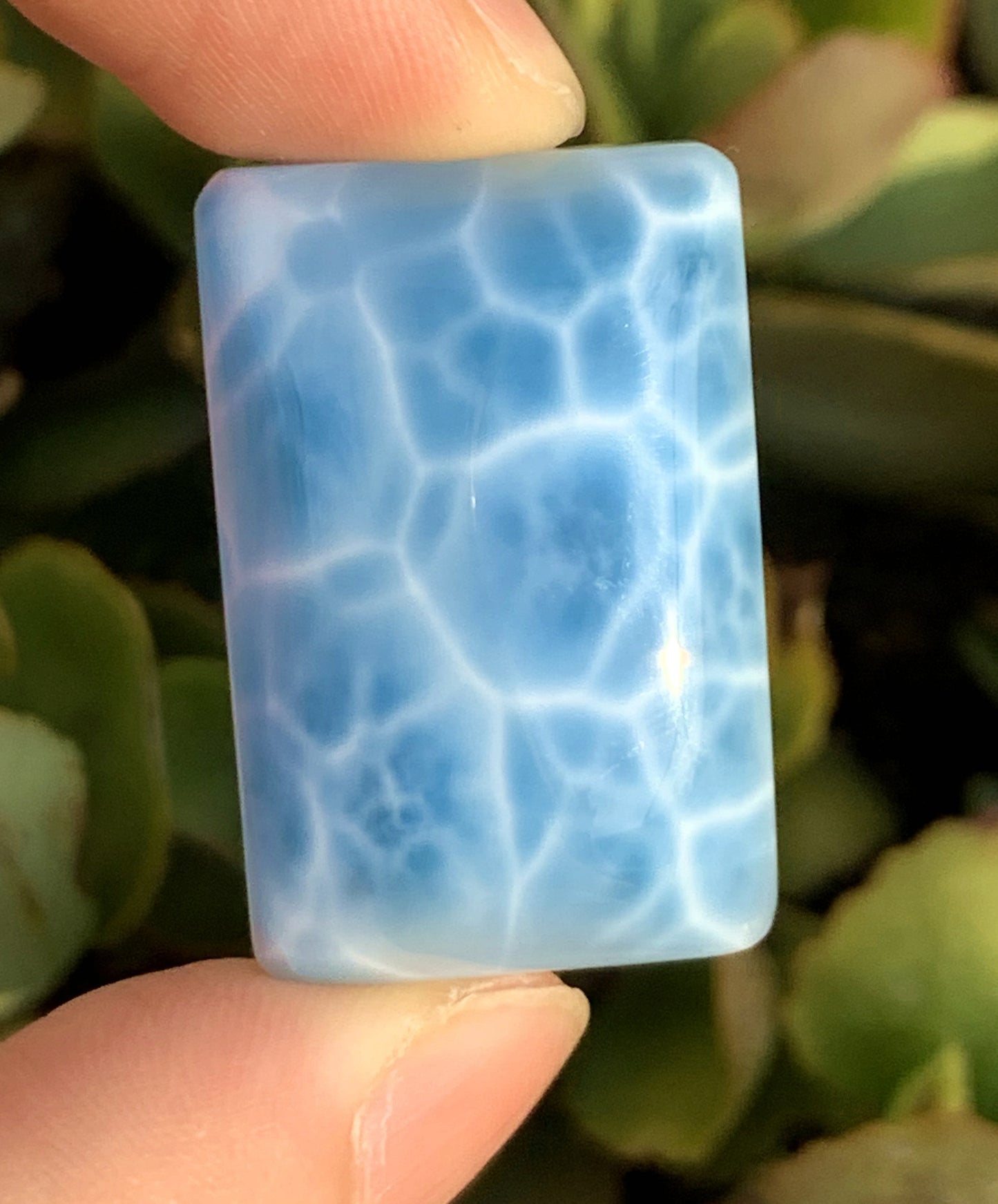 AAAA Natural Authentic Dominican Larimar Pendant,Gems Jewelry,Gems Pendant,Crystal Pendant,ET1198