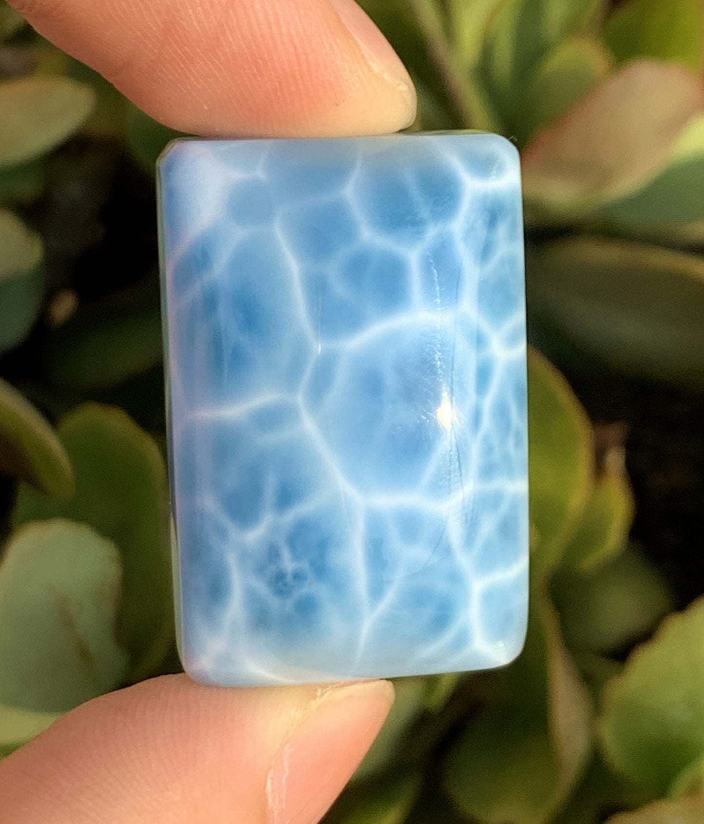 AAAA Natural Authentic Dominican Larimar Pendant,Gems Jewelry,Gems Pendant,Crystal Pendant,ET1198