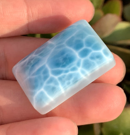 AAAA Natural Authentic Dominican Larimar Pendant,Gems Jewelry,Gems Pendant,Crystal Pendant,ET1198