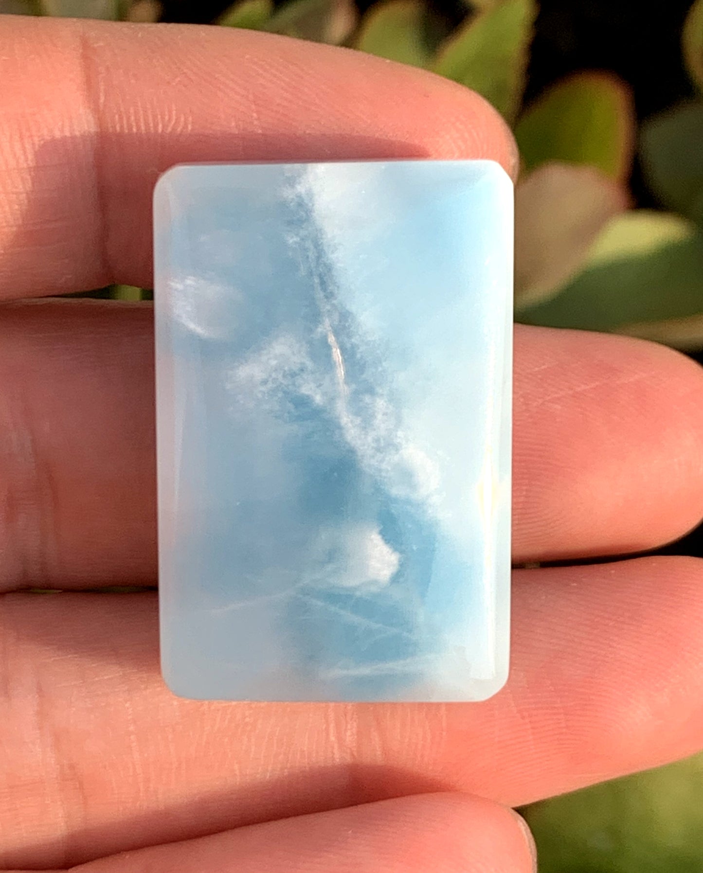 AAAA Natural Authentic Dominican Larimar Pendant,Gems Jewelry,Gems Pendant,Crystal Pendant,ET1198