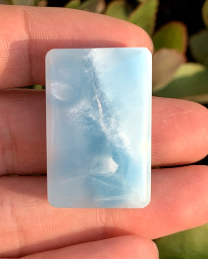 AAAA Natural Authentic Dominican Larimar Pendant,Gems Jewelry,Gems Pendant,Crystal Pendant,ET1198