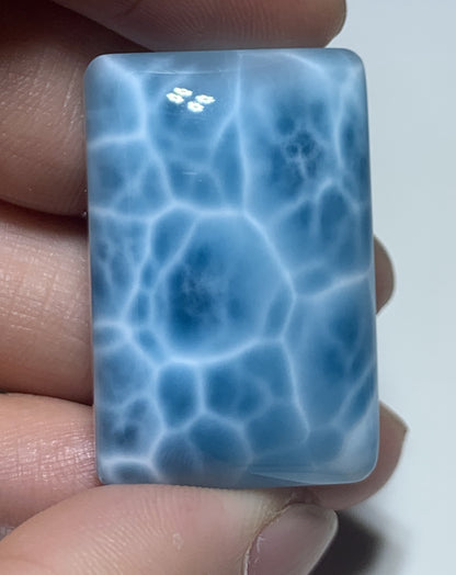 AAAA Natural Authentic Dominican Larimar Pendant,Gems Jewelry,Gems Pendant,Crystal Pendant,ET1198