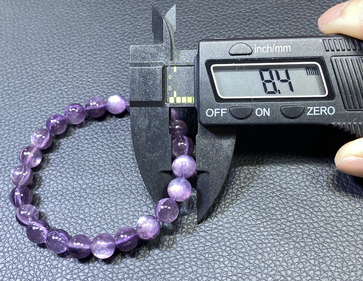 Lepidolite,AAAA+ Natural Purple Lepidolite Bracelet,8mm Ballpoint Bracelet,Best Gift For Her,Crystal Bracelet ET1147