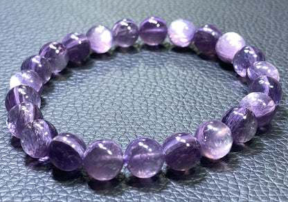 Lepidolite,AAAA+ Natural Purple Lepidolite Bracelet,8mm Ballpoint Bracelet,Best Gift For Her,Crystal Bracelet ET1147