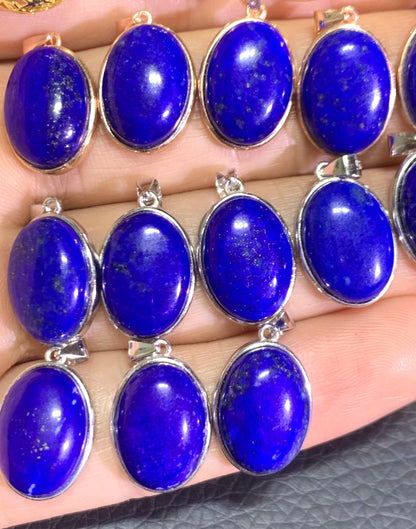 AAA Natural Authentic Afghanistan Lapis Lazuli Pendants,Lapis Lazuli Stone,Gift For Her,Healing Stone Jewelry,Lapis Lazuli Jewelry,ET-054