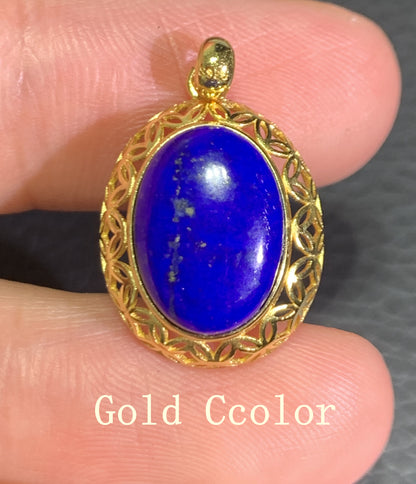 AAA Natural Authentic Afghanistan Lapis Lazuli Pendants,Lapis Lazuli Stone,Gift For Her,Healing Stone Jewelry,Lapis Lazuli Jewelry,ET-054