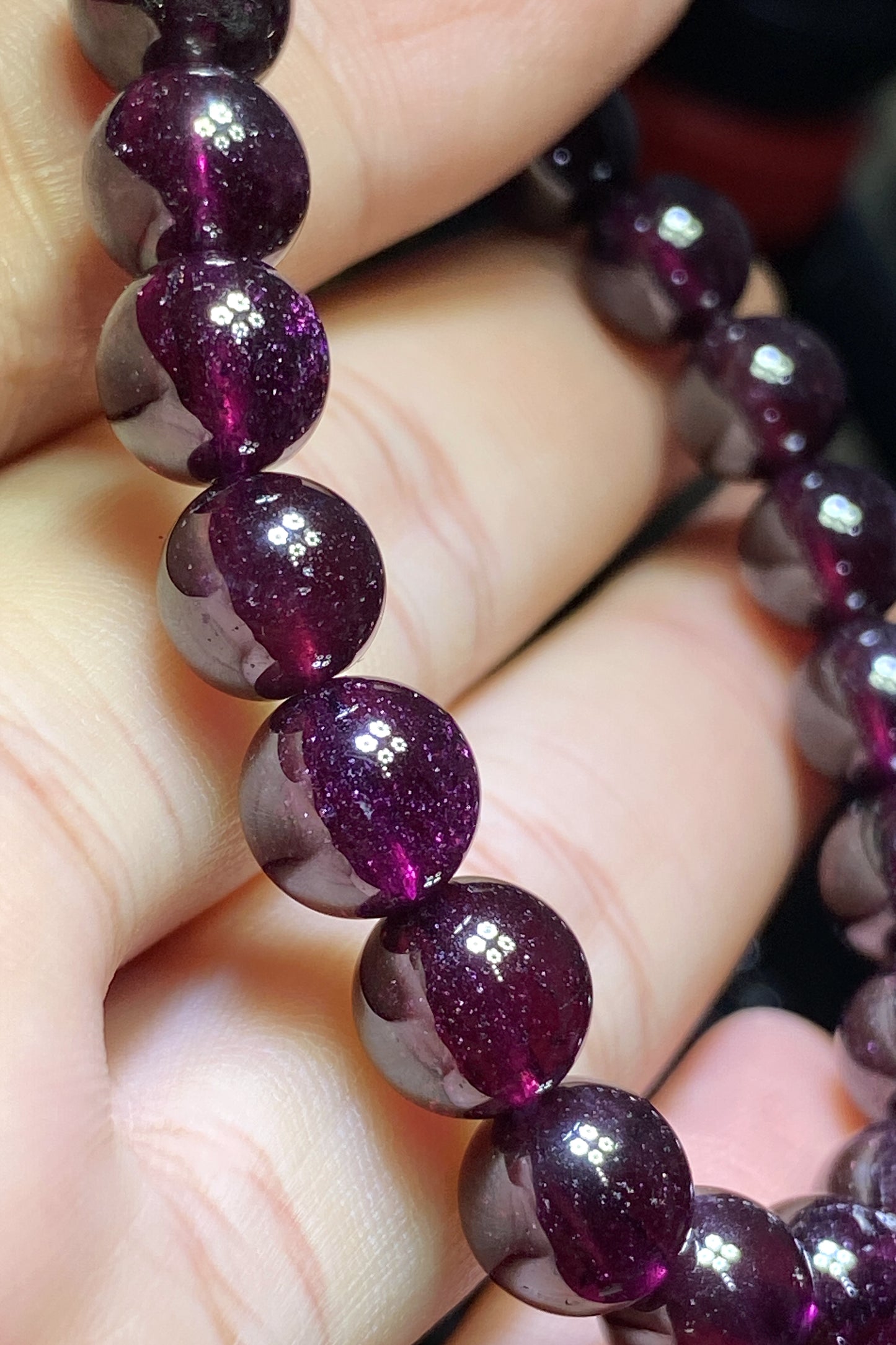 Granatum,Garnet Bracelet,AAAA Natural Authentic Brazil Garnet Bracelet,Gift For Her,Healing Stone Jewelry,Garnet Jewelry ET1190