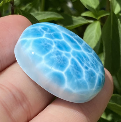 AAAA Natural Authentic Dominican Larimar Pendants, Larimar Stone,Gift For Her,Healing Stone Jewelry,Larimar Jewelry,ET092