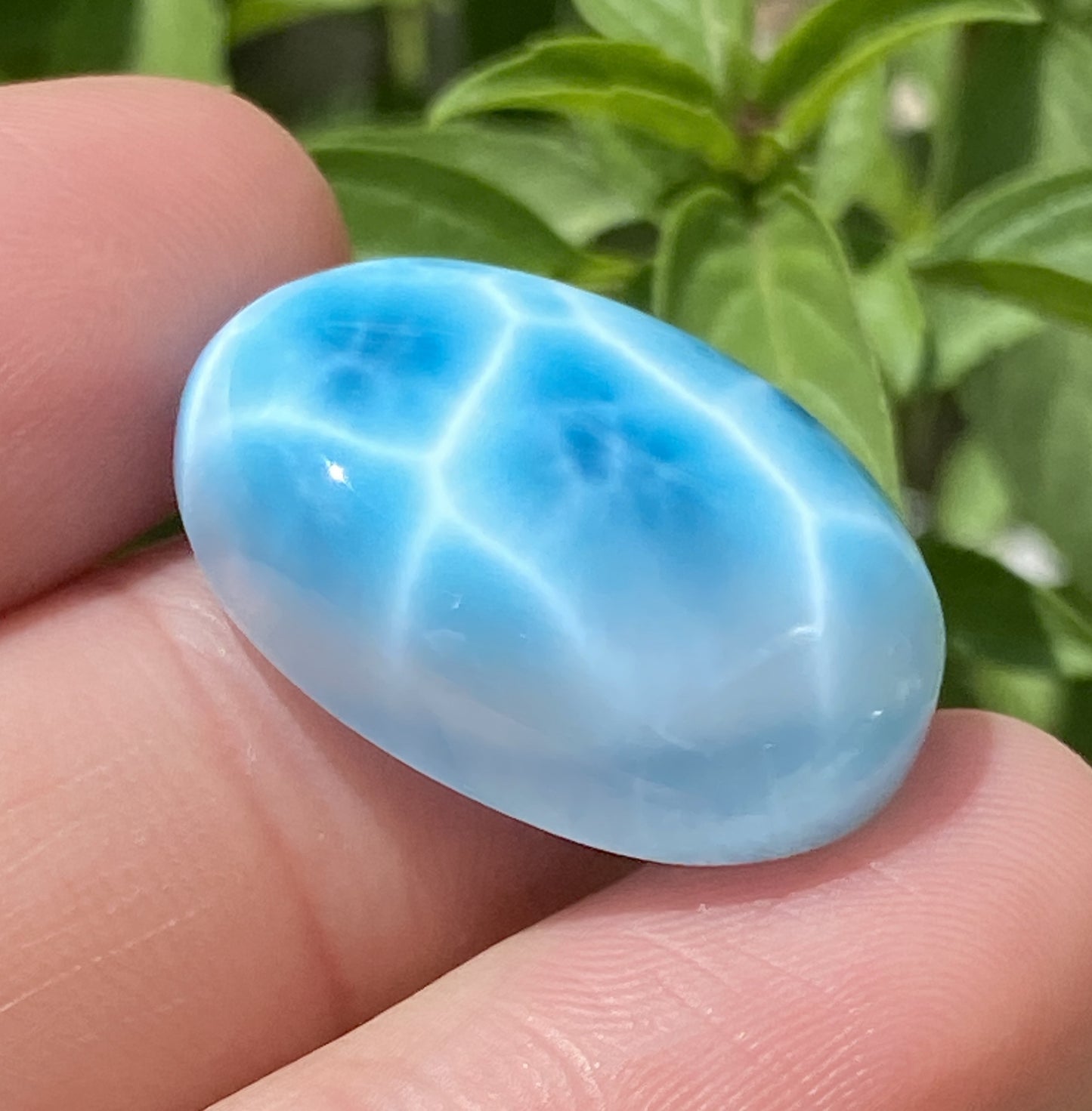 Larimar,AAAA+ Natural Authentic Dominican Larimar Pendant,Larimar Stone,Healing Stone Jewelry,Larimar Jewelry ET097