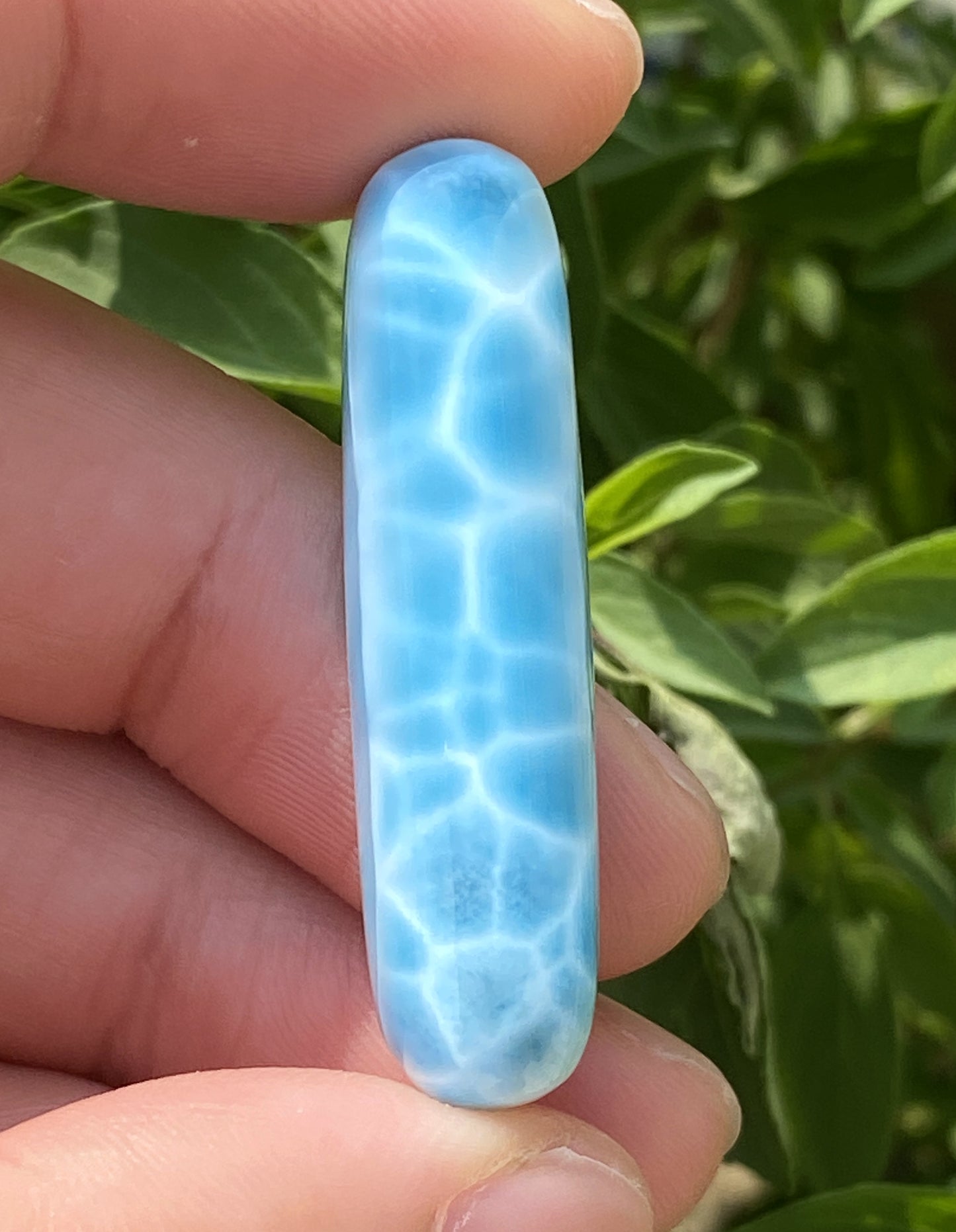 Larimar,AAAA+ Natural Authentic Dominican Larimar Pendant,Larimar Stone,Healing Stone Jewelry,Larimar Jewelry ET101