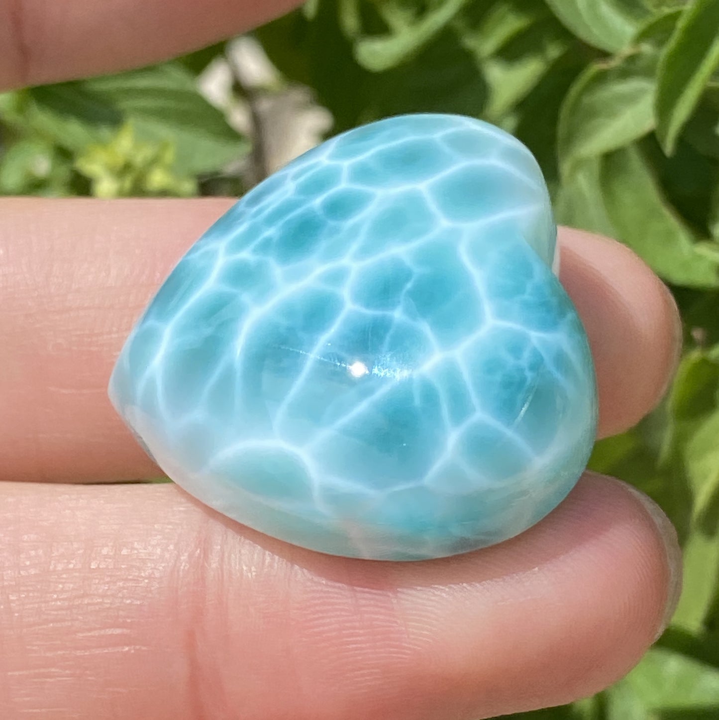 Larimar,AAAA+ Natural Authentic Dominican Larimar Pendant,Green Larimar,Larimar Stone,Healing Stone Jewelry,Larimar Jewelry ET116