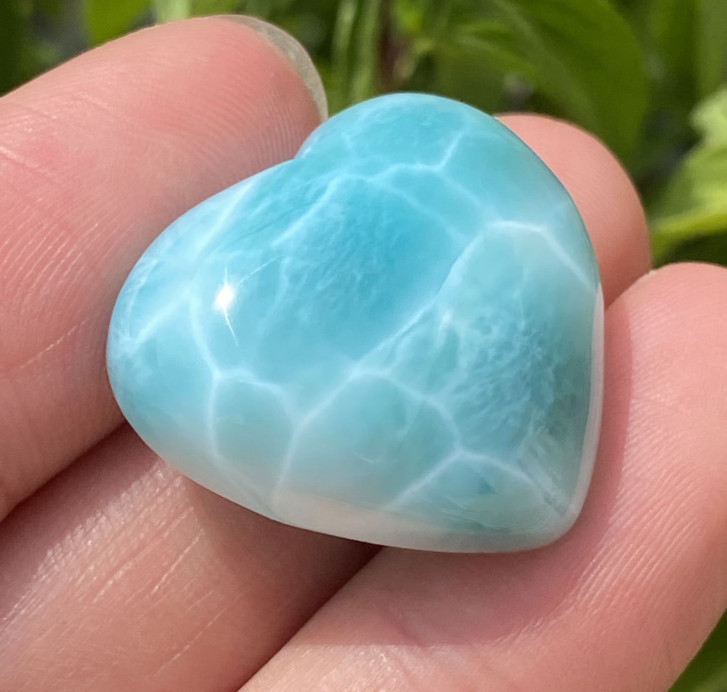 Larimar,AAAA+ Natural Authentic Dominican Larimar Pendant,Larimar Stone,Healing Stone Jewelry,Larimar Jewelry ET134