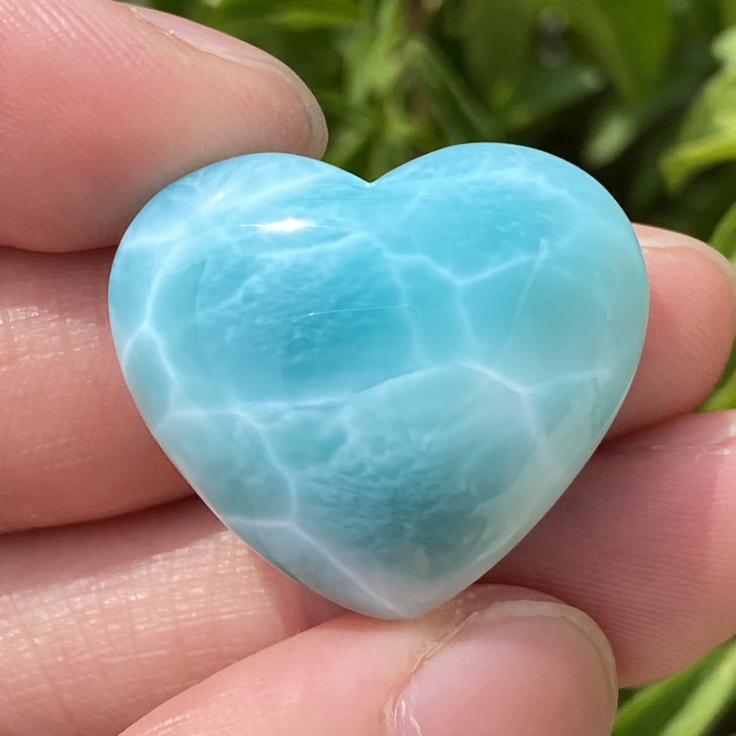 Larimar,AAAA+ Natural Authentic Dominican Larimar Pendant,Larimar Stone,Healing Stone Jewelry,Larimar Jewelry ET134