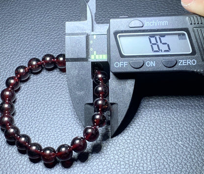 Red Garnet Bracelet,AAAA Natural Authentic Brazil Garnet Bracelet,Gift For Her,Healing Stone Jewelry,Garnet Jewelry ET170