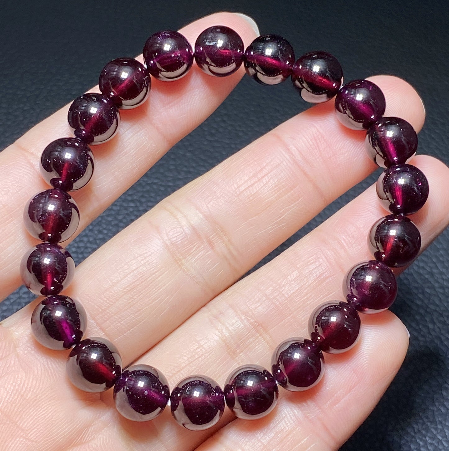 Granatum,Garnet Bracelet,AAAA Natural Authentic Brazil Garnet Bracelet,Gift For Her,Healing Stone Jewelry,Garnet Jewelry ET261