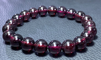 Granatum,Garnet Bracelet,AAAA Natural Authentic Brazil Garnet Bracelet,Gift For Her,Healing Stone Jewelry,Garnet Jewelry ET261