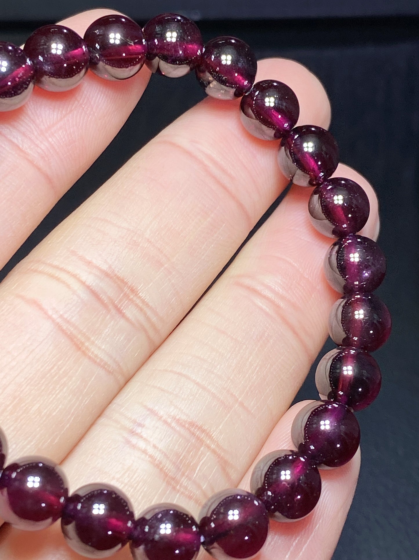 Granatum,Garnet Bracelet,AAAA Natural Authentic Brazil Garnet Bracelet,Gift For Her,Healing Stone Jewelry,Garnet Jewelry ET265