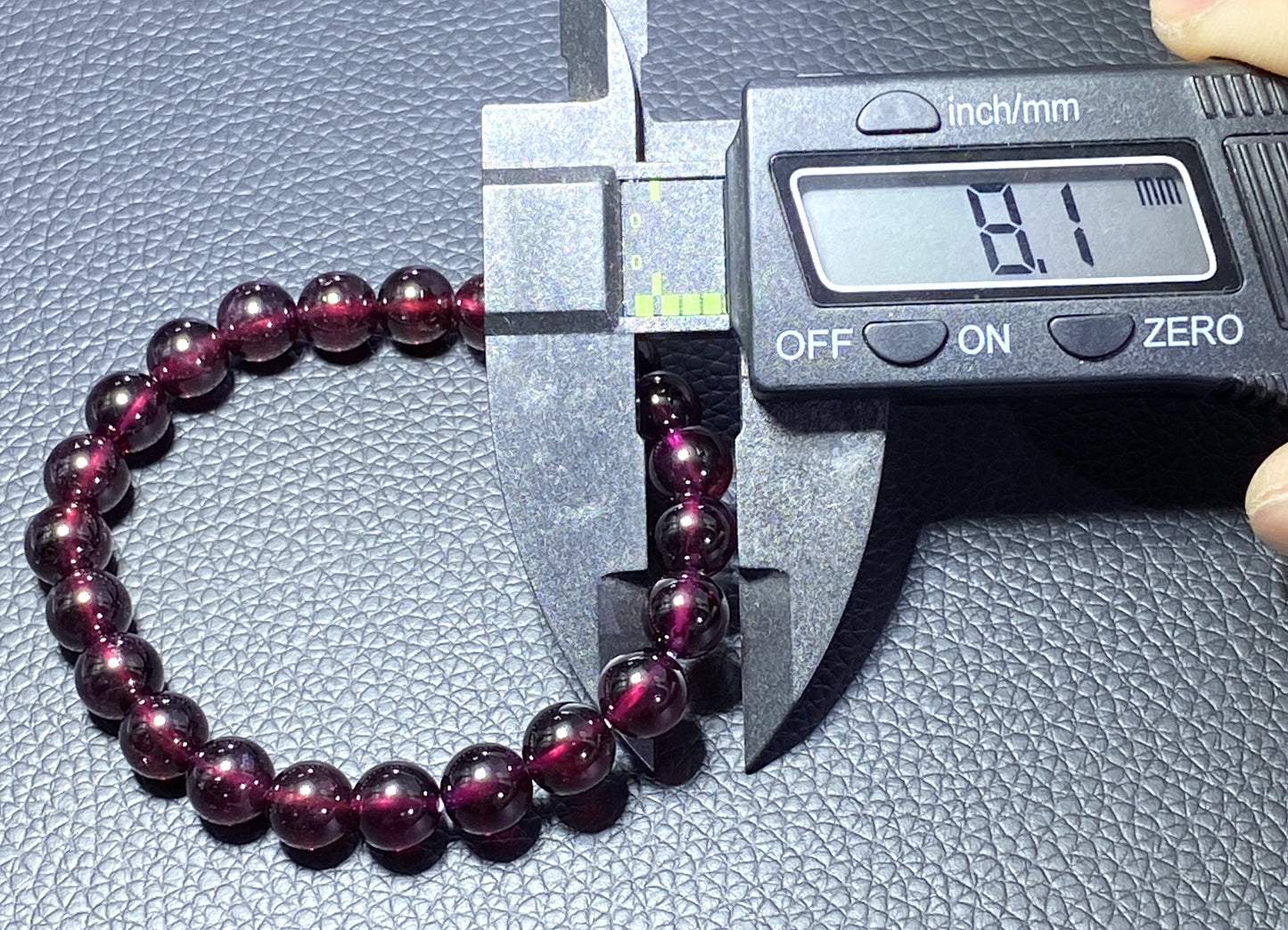 Granatum,Garnet Bracelet,AAAA Natural Authentic Brazil Garnet Bracelet,Gift For Her,Healing Stone Jewelry,Garnet Jewelry ET265