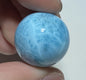 AAA++ Natural Authentic Dominican Larimar,Larimar Stone, Larimar Ball, Large Size Gem Ball,21mm Ball Larimar ET275