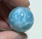 AAA++ Natural Authentic Dominican Dominican Larimar,Larimar Stone, Larimar Ball, Large Size Gem Ball,21mm Ball Larimar ET276