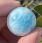 AAA++ Natural Authentic Dominican Dominican Larimar,Larimar Stone, Larimar Ball, Large Size Gem Ball,24mm Ball Larimar ET278