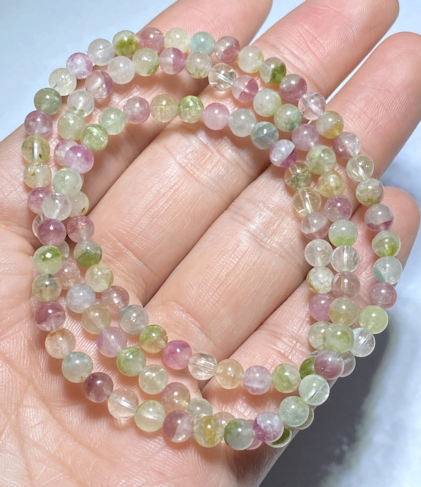 AAAA Natural Authentic Tourmaline Bracelet, Pink Tourmaline Bracelet,Tourmaline Bracelet,Crystal Bracelet,Gemstone Bracelet  ET152