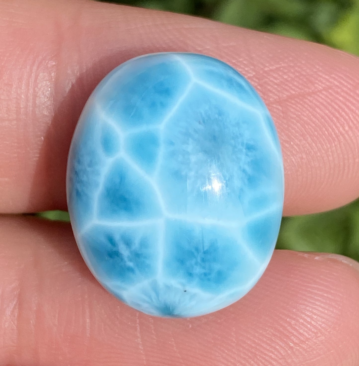 AAAA+ Natural Dominican Larimar Pendant,Larimar Stone,Larimar Jewelry,Collectible Quality Gems,Pendant Necklace ET354