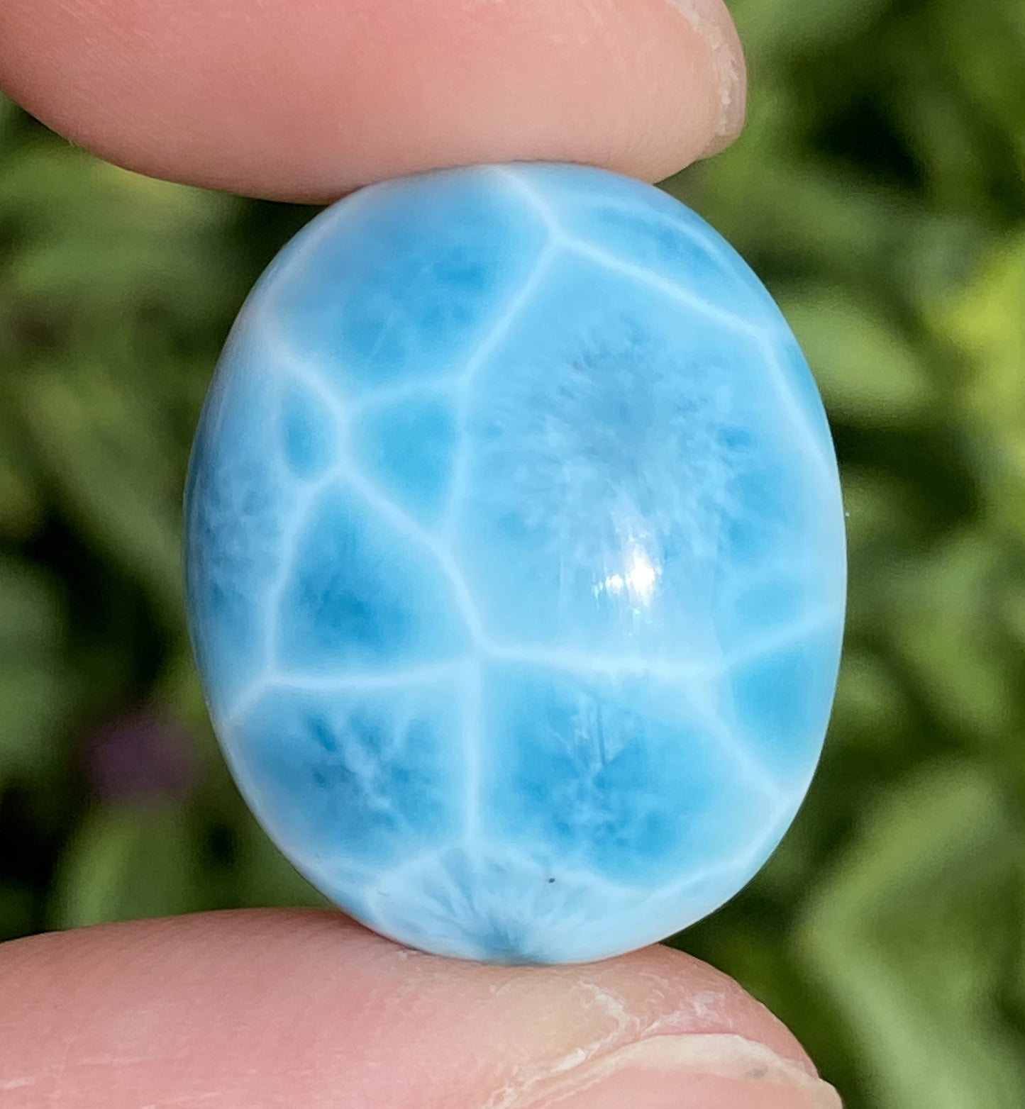 AAAA+ Natural Dominican Larimar Pendant,Larimar Stone,Larimar Jewelry,Collectible Quality Gems,Pendant Necklace ET354