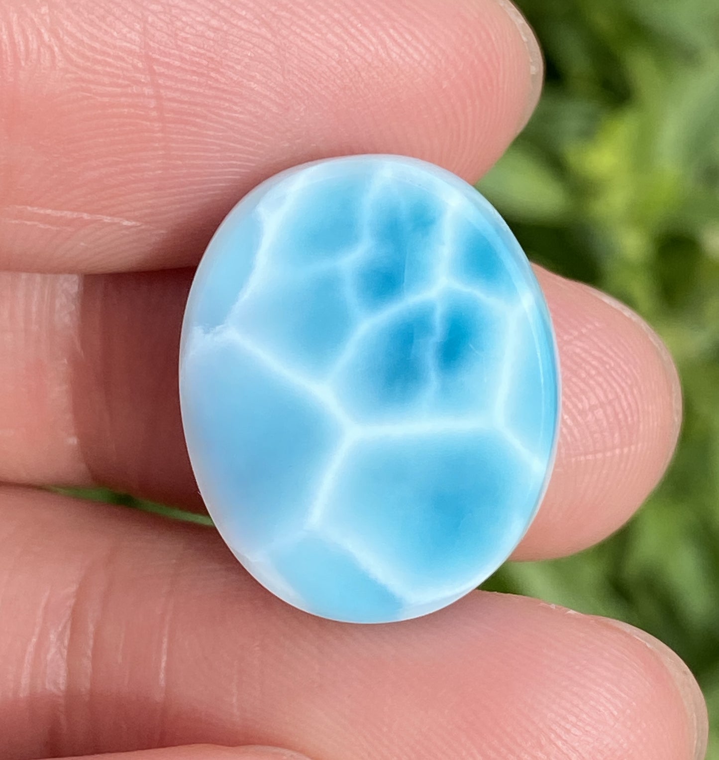 AAAA+ Natural Dominican Larimar Pendant,Larimar Stone,Larimar Jewelry,Collectible Quality Gems,Pendant Necklace ET354