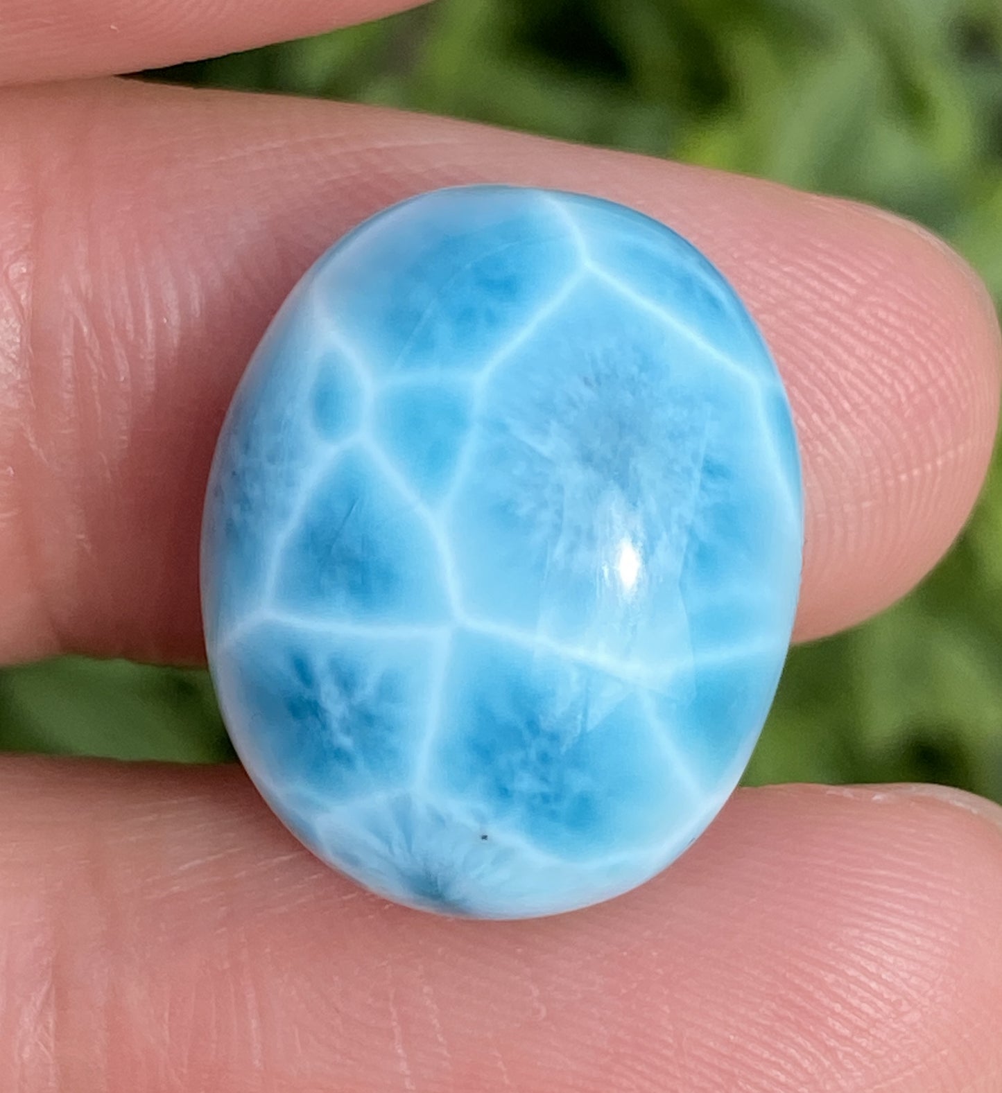 AAAA+ Natural Dominican Larimar Pendant,Larimar Stone,Larimar Jewelry,Collectible Quality Gems,Pendant Necklace ET354