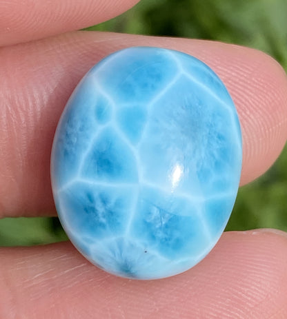 AAAA+ Natural Dominican Larimar Pendant,Larimar Stone,Larimar Jewelry,Collectible Quality Gems,Pendant Necklace ET354