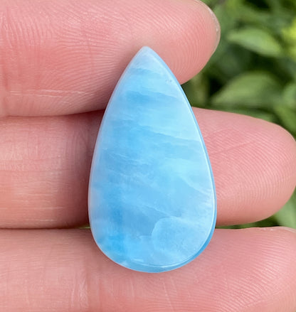 AAAA+ Natural Dominican Larimar Pendant,Larimar Stone,Larimar Jewelry,Collectible Quality Gems,Pendant Necklace ET363