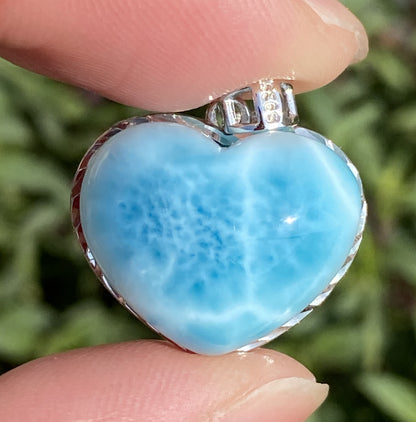 Larimar,AAAA Natural Dominican Larimar Pendant,Larimar Bracelet,Anniversary Gift, Larimar Engagement,Housewarming Gift ET372