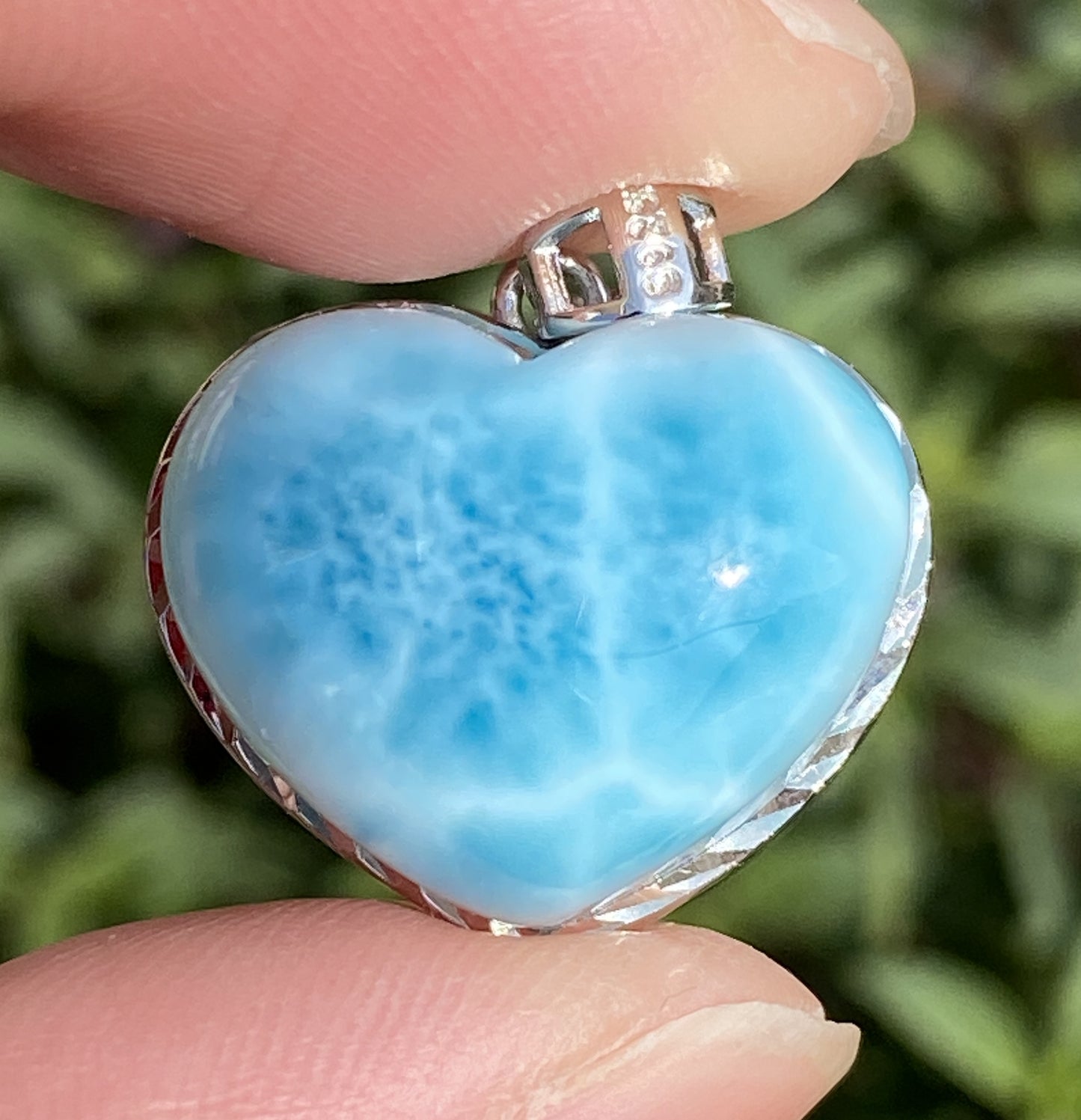 Larimar,AAAA Natural Dominican Larimar Pendant,Larimar Bracelet,Anniversary Gift, Larimar Engagement,Housewarming Gift ET372