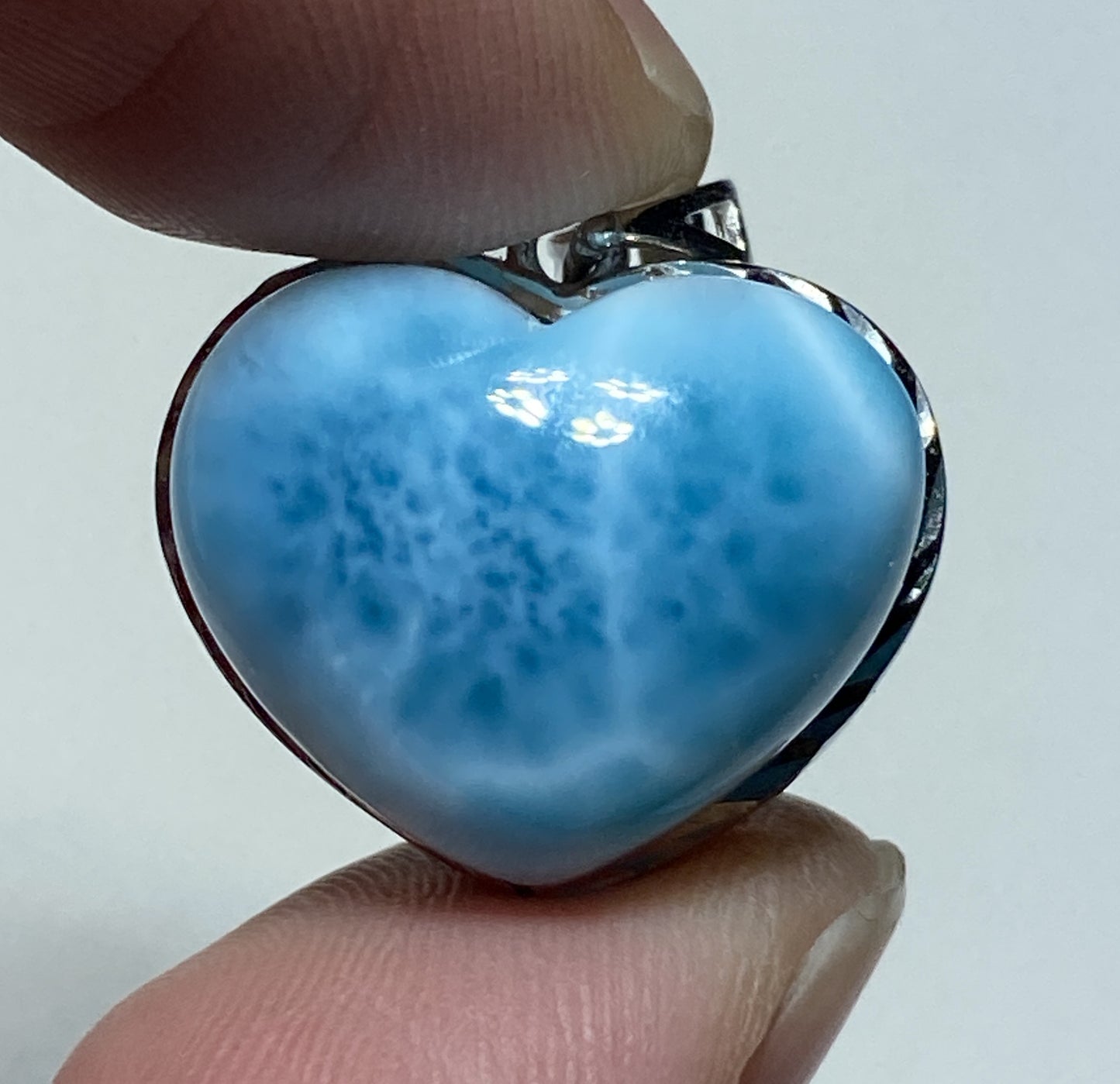 Larimar,AAAA Natural Dominican Larimar Pendant,Larimar Bracelet,Anniversary Gift, Larimar Engagement,Housewarming Gift ET372